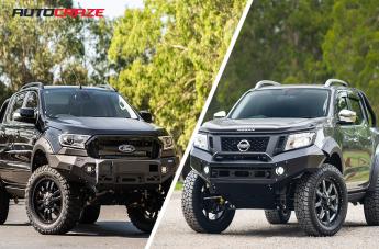 FORD RANGER AVALANCHE GLOSS BLACK MILLED ACCENTS